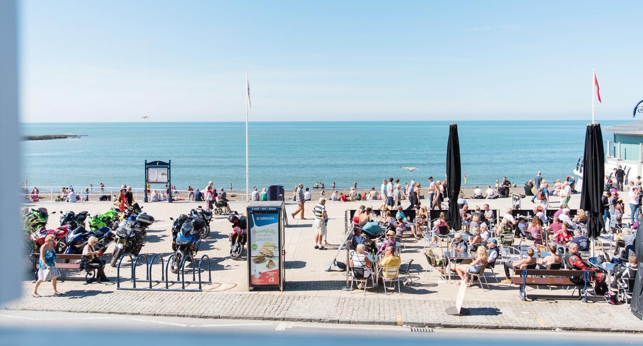 Sea View Ar Lan Y Mor Luxury Apartment Aberystwyth Exterior photo